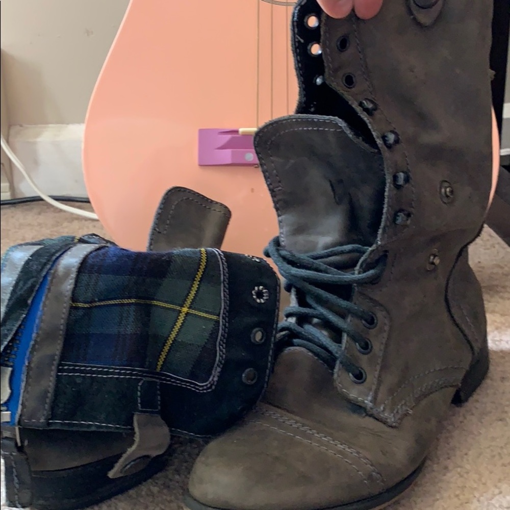 Steve Madden Combat Boots